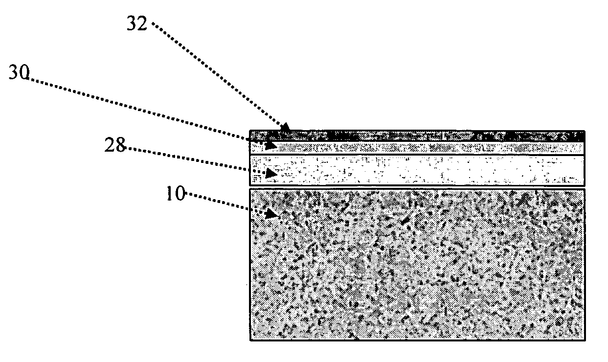 Metal gas separation membrane