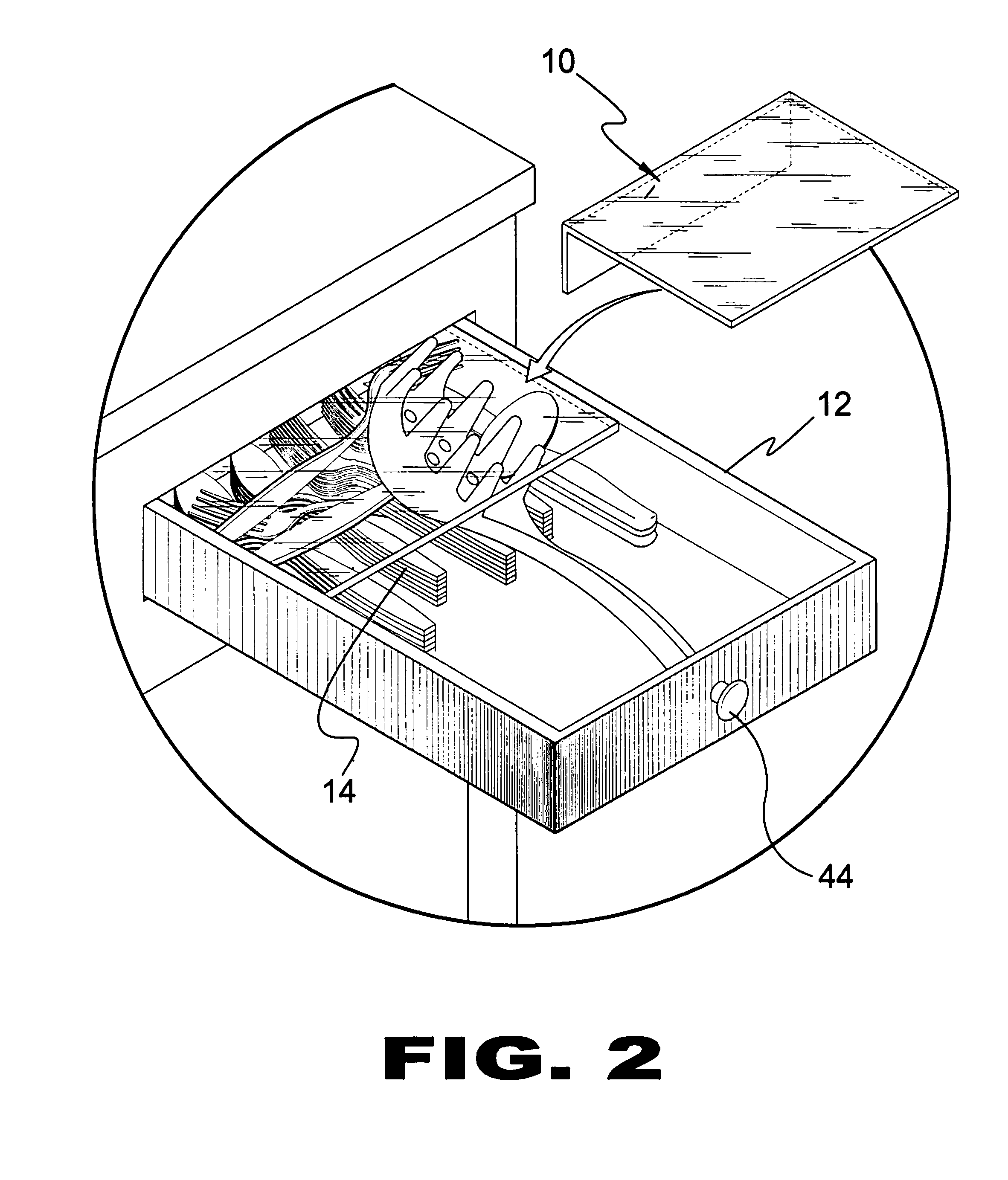 Drawer cover to prevent jams