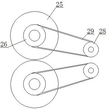 Dust removal device for aluminum honeycomb panel decoiler