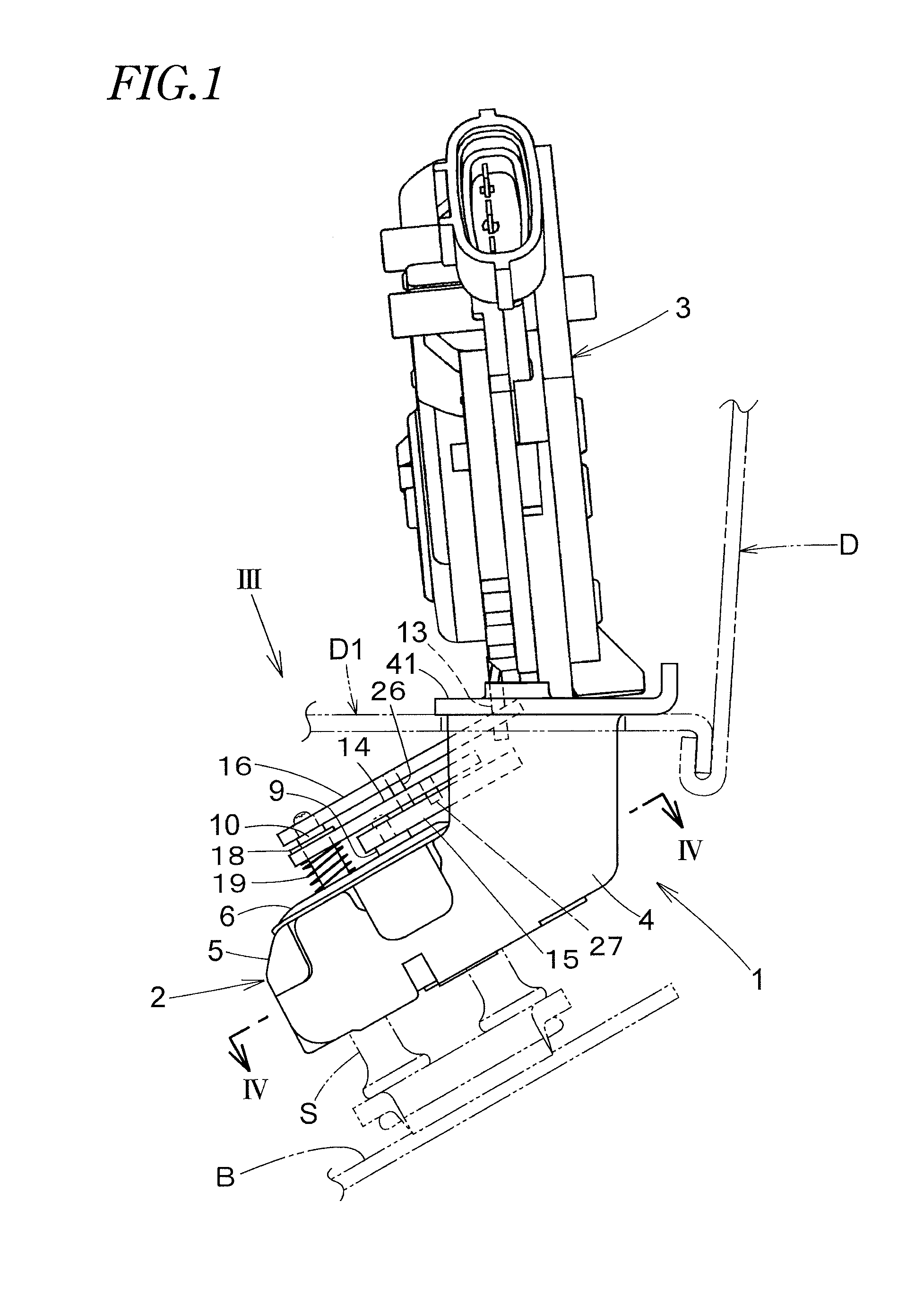 Motor-vehicle door latch device