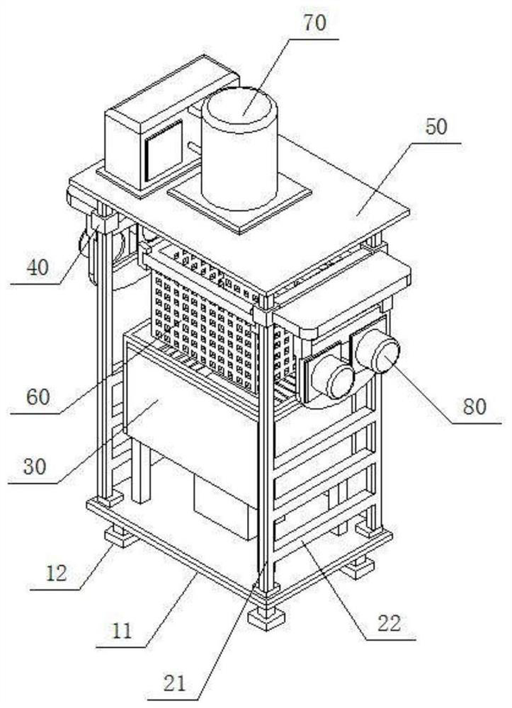 Outer surface treatment device for casting machining and working method thereof