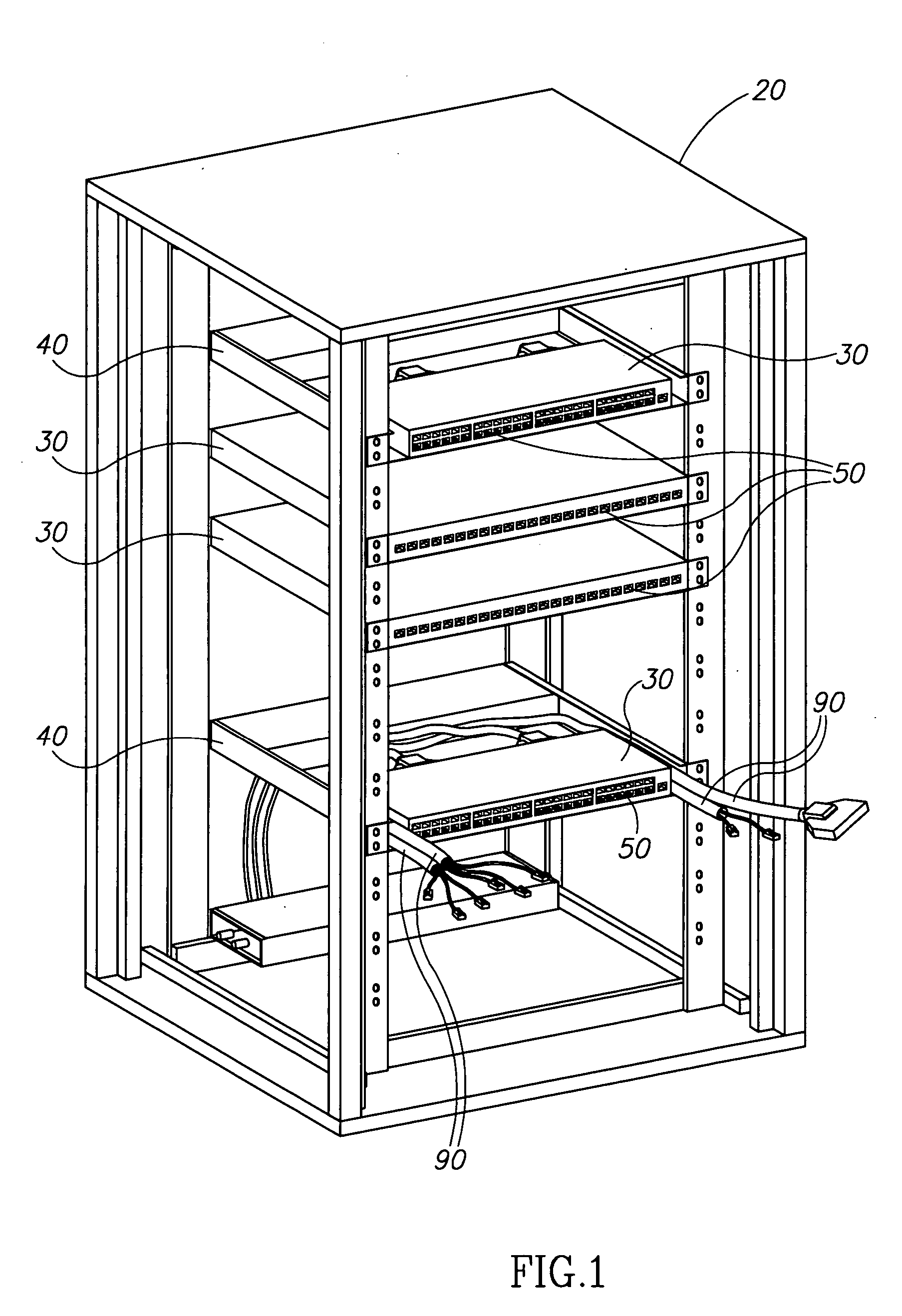 High density front access device