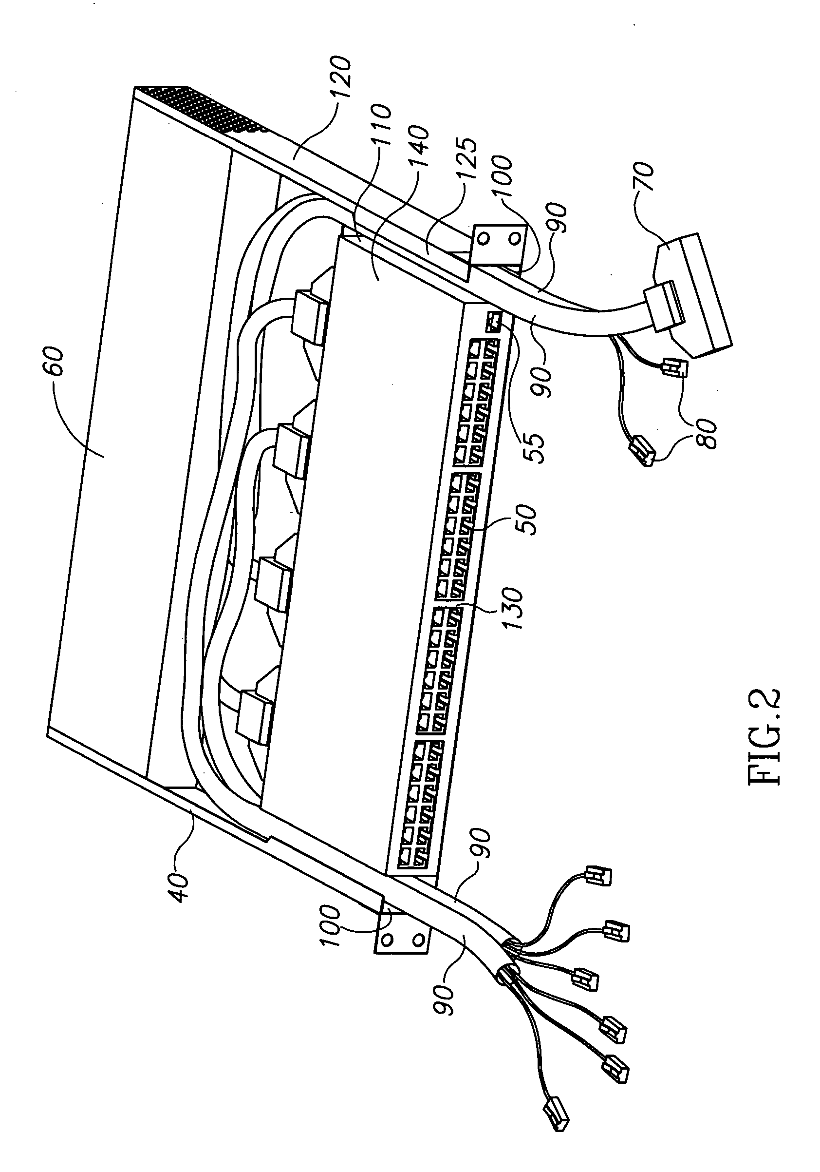 High density front access device
