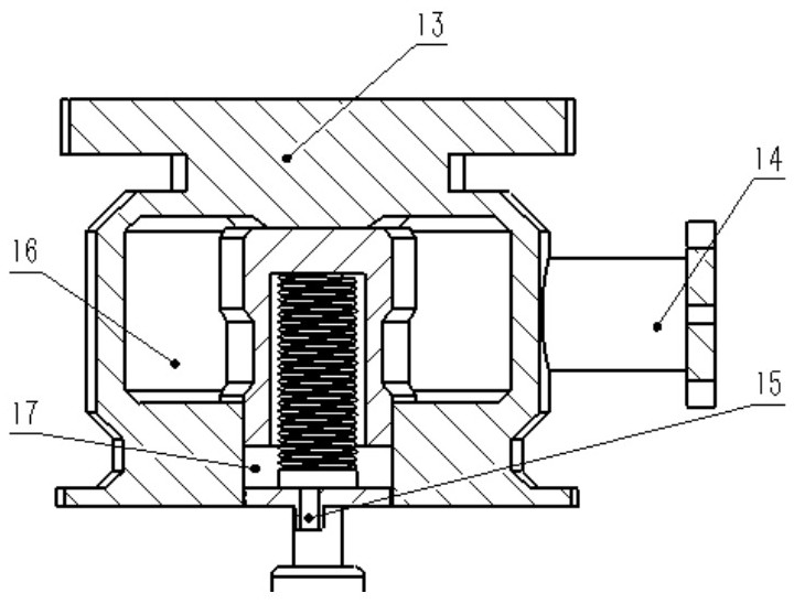 Hydraulic control impact load launching valve