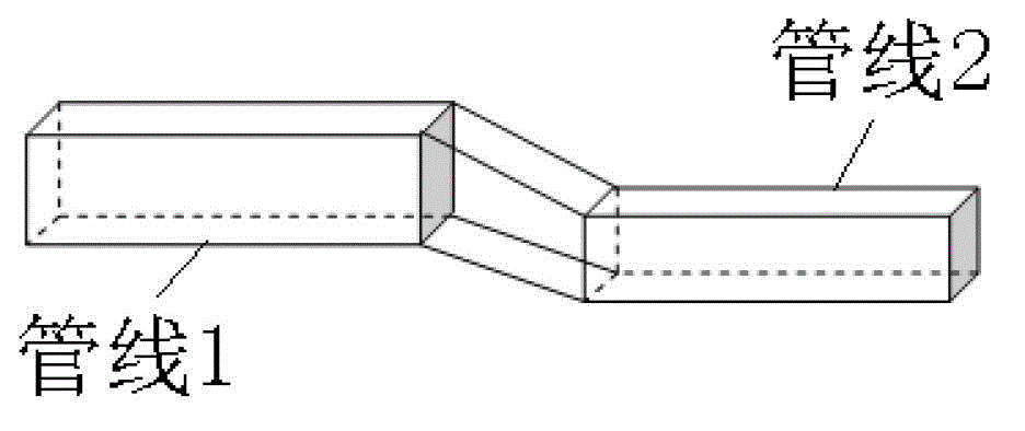 Underground integrated pipeline non-standard rectangular connector determination method based on BIM (Building Information Modeling)