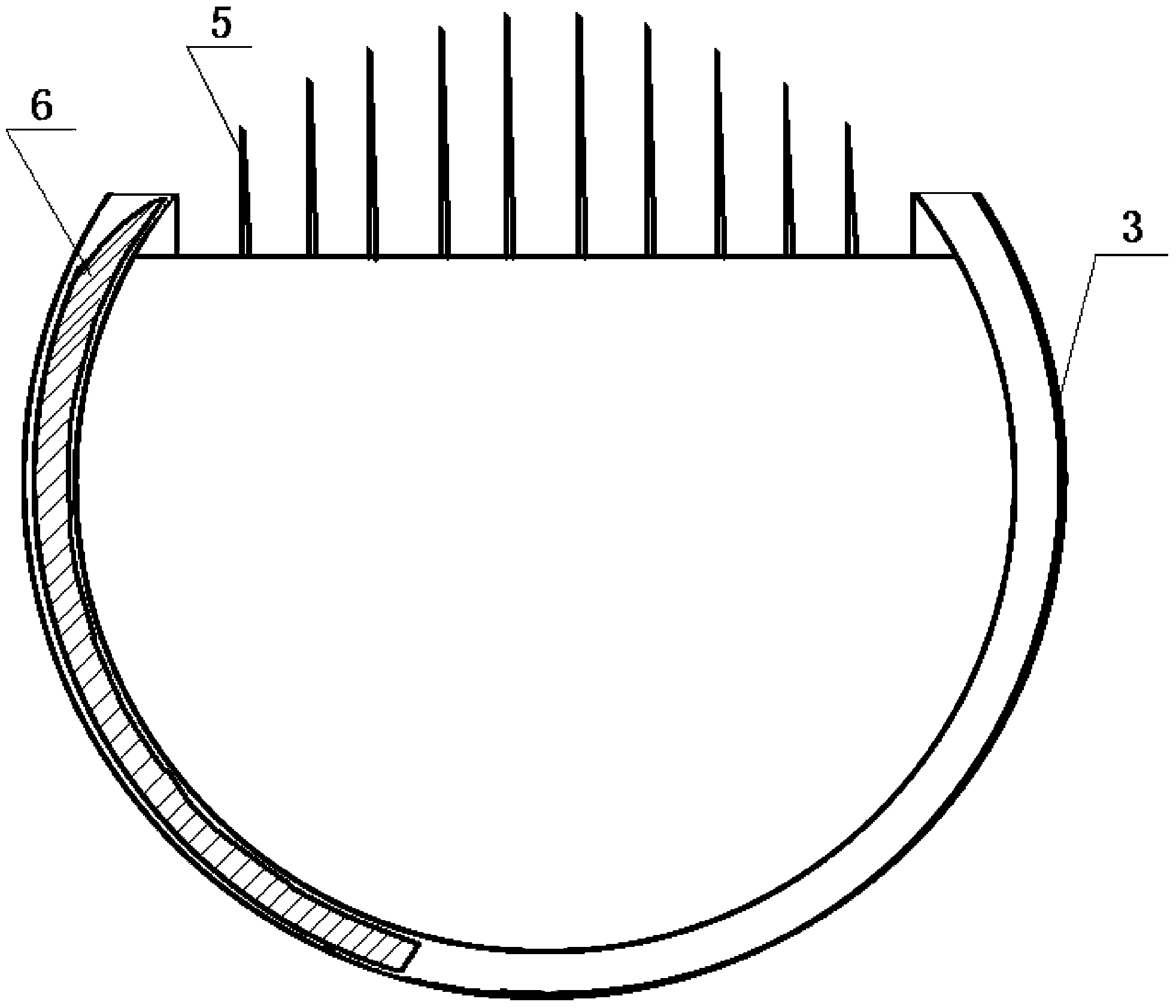 Dredger for ventricular outflow tract