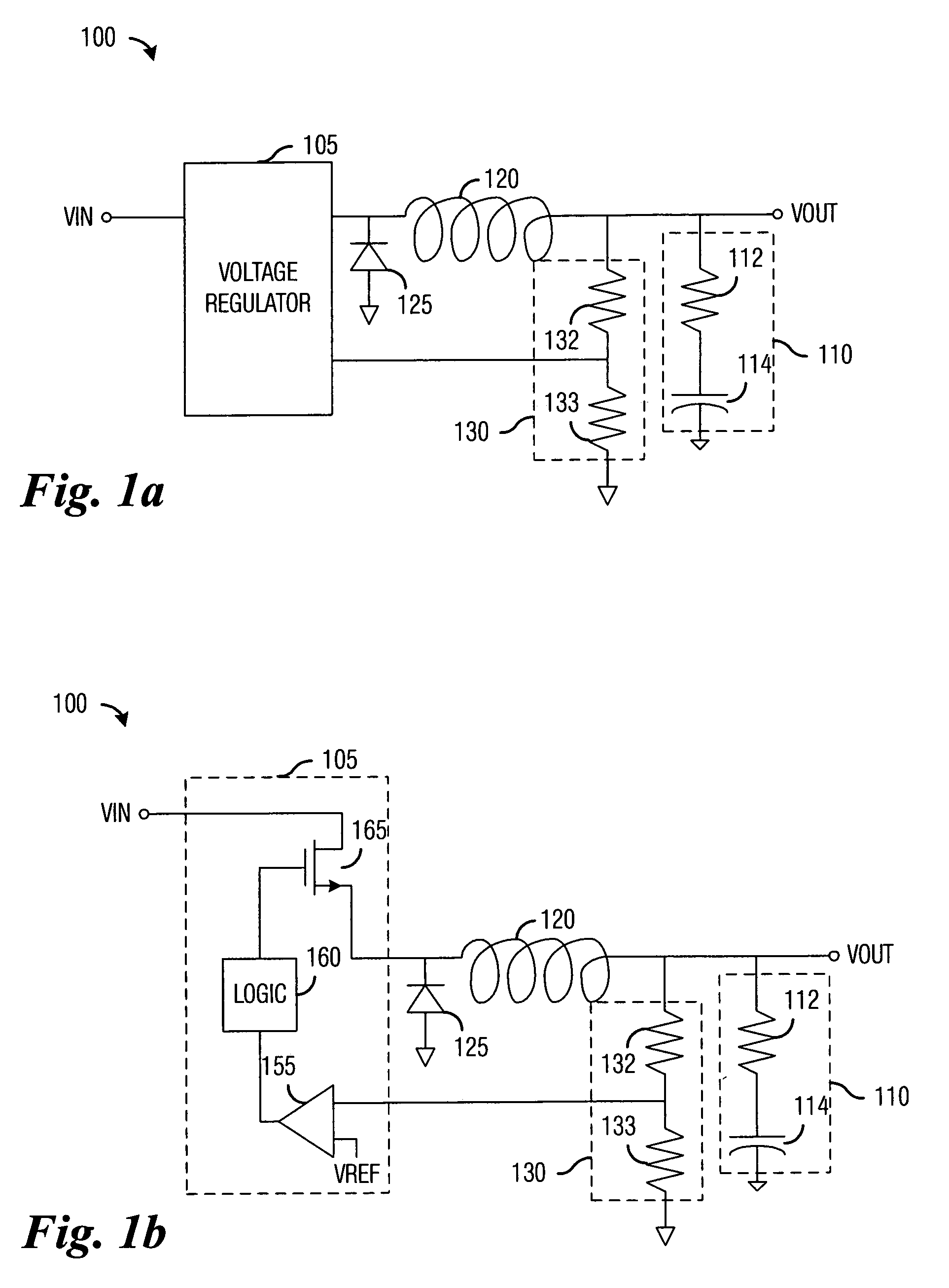 Burst-mode switching voltage regulator with ESR compensation