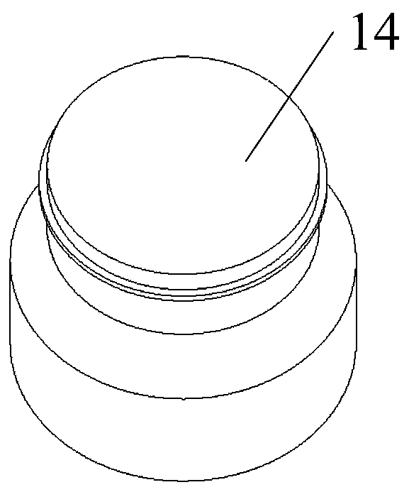 A press-type space low-temperature gas generating device and its use method