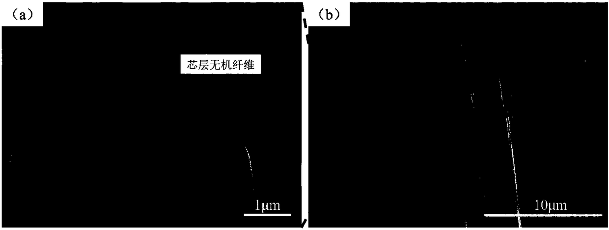 Flexible piezoelectric fiber thin film with high output and preparation method thereof