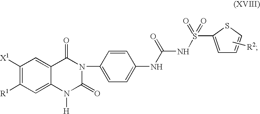 Substituted-(quinazolinyl)phenyl thiophenyl-sulfonylureas, methods for making and intermediates thereof