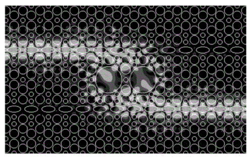 Terahertz wave polarization beam splitter based on multiple dielectric cylinder structures