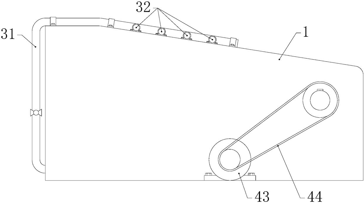 Cleaning device of bearing rolling body