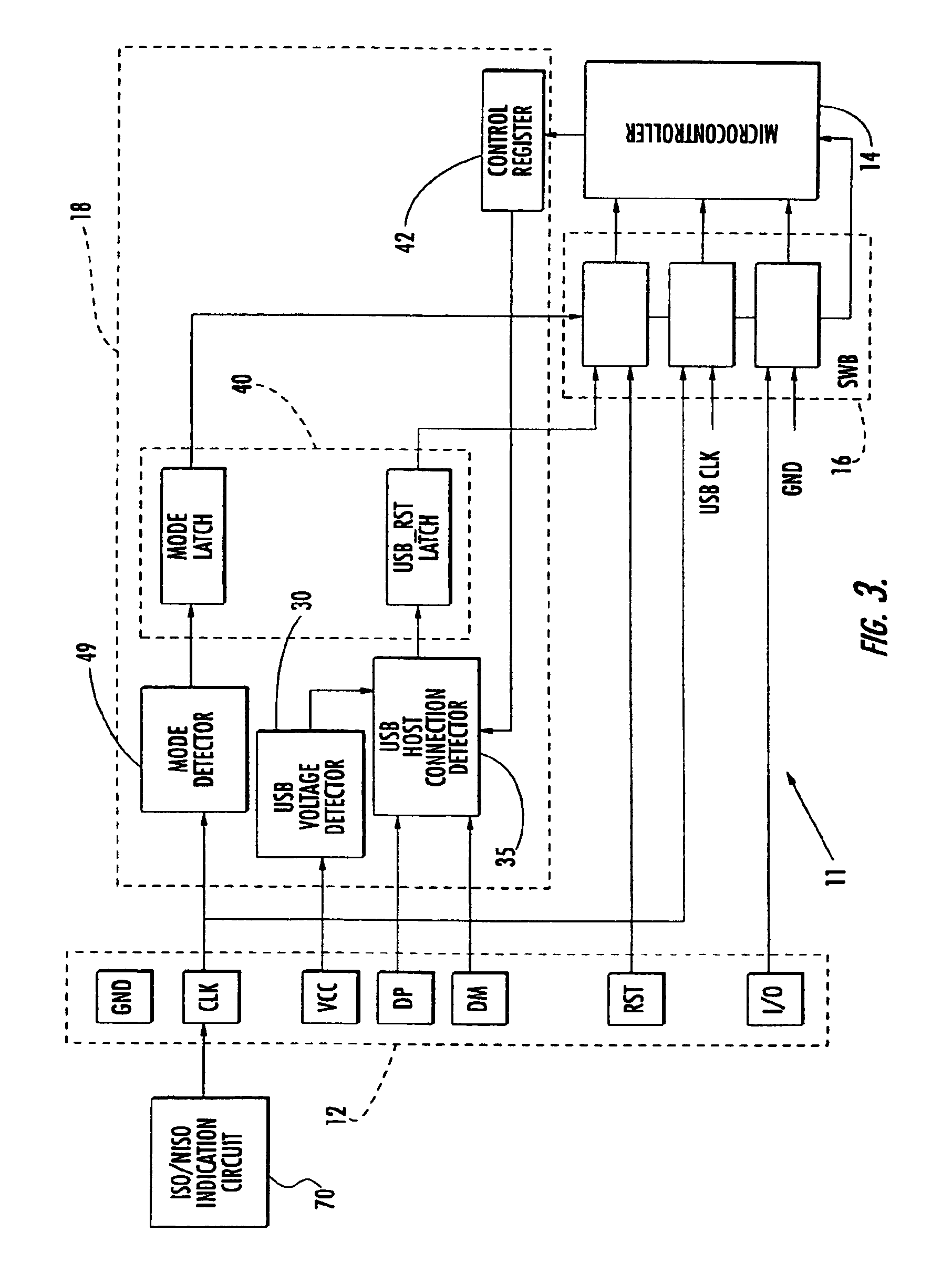 Multi-mode smart card, system and associated methods