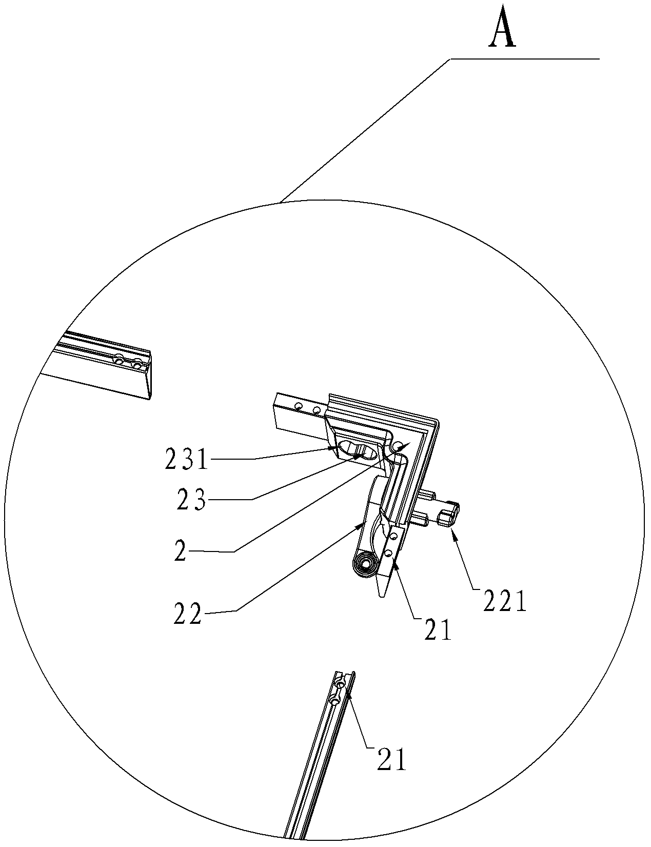 Light emitting diode (LED) display module capable of being installed easily and LED display device