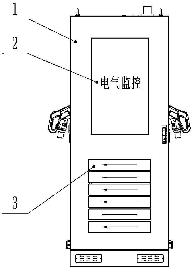 Charger for heat exchange based on fresh air heat exchanging device and method