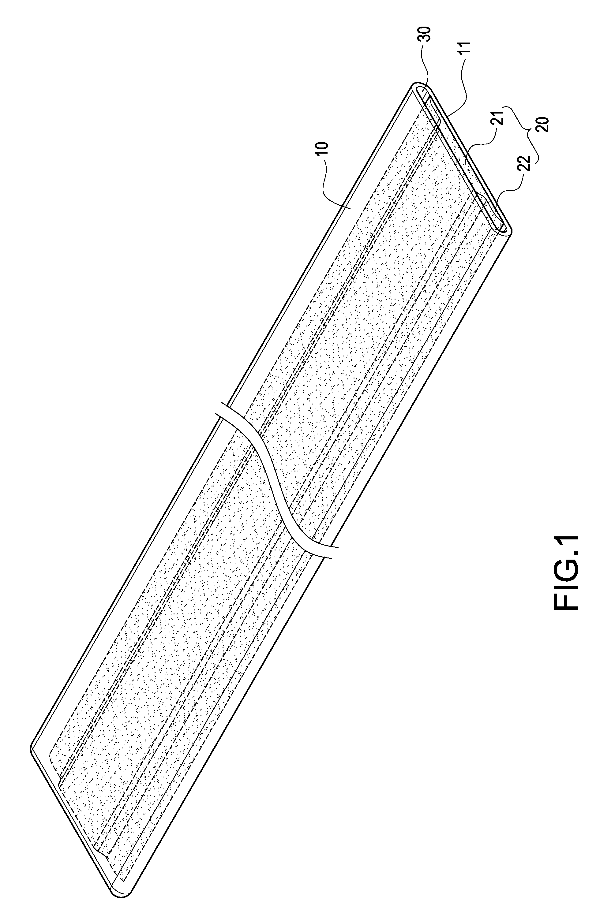 Flat-type heat pipe and wick structure thereof