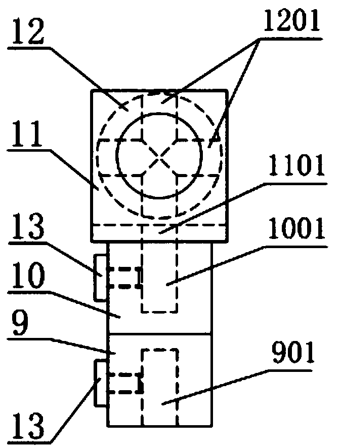 Power cut and electricity quantity loss preventing electric energy meter replacing apparatus