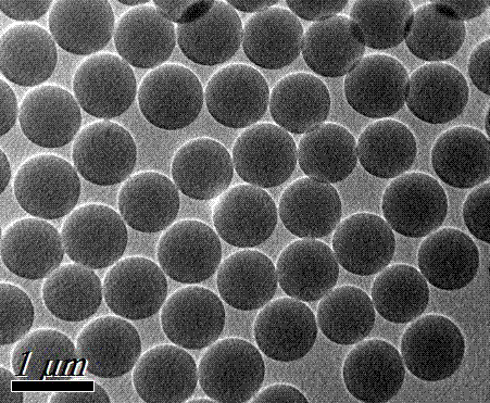 Preparation method of an in-situ carbon-doped hollow titania visible light catalyst