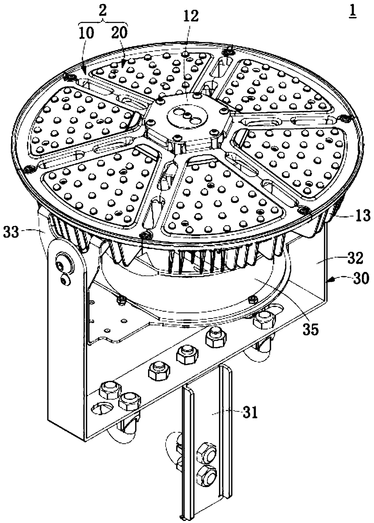 Weather-resistant lamp, and manufacturing method of light emitting module of weather-resistant lamp