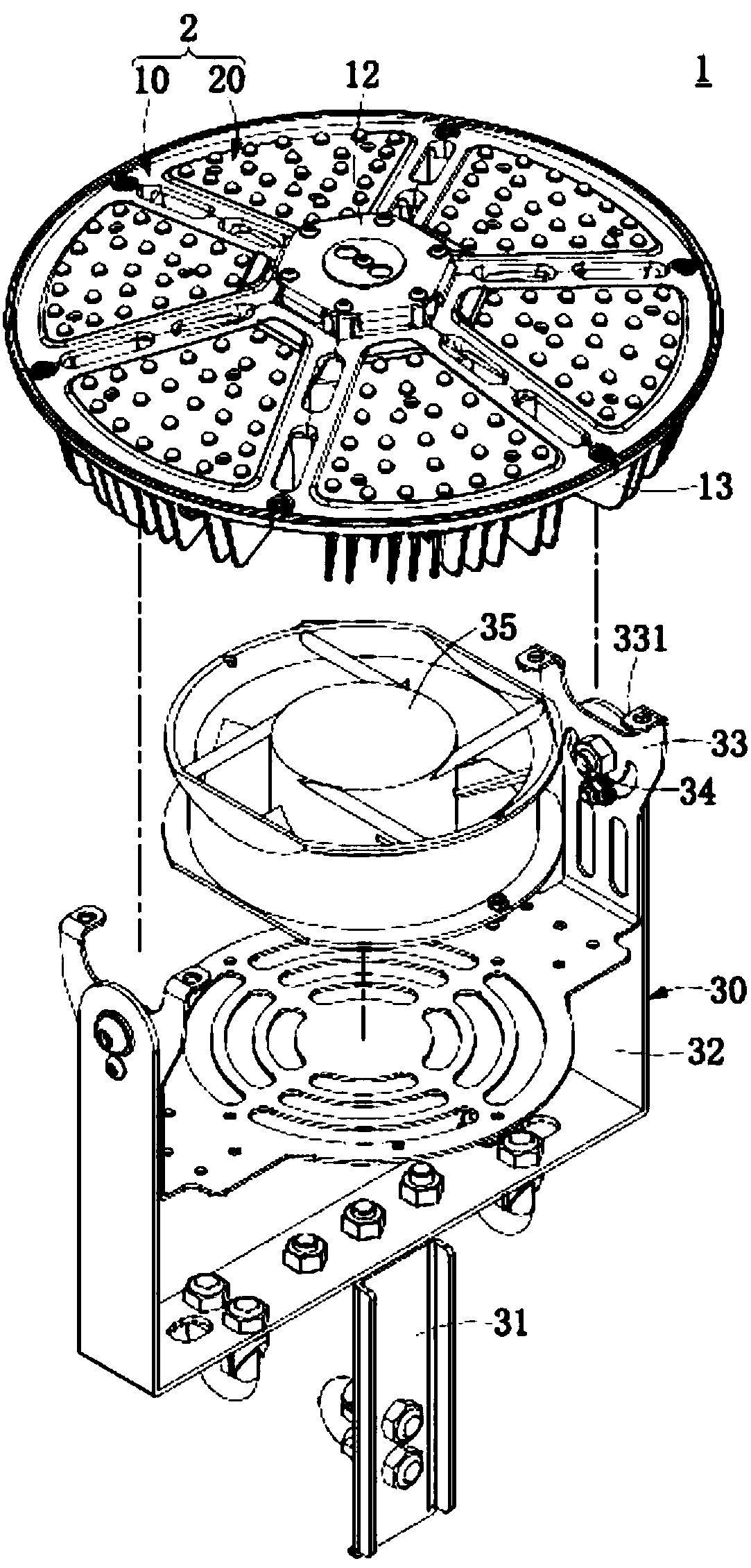 Weather-resistant lamp, and manufacturing method of light emitting module of weather-resistant lamp