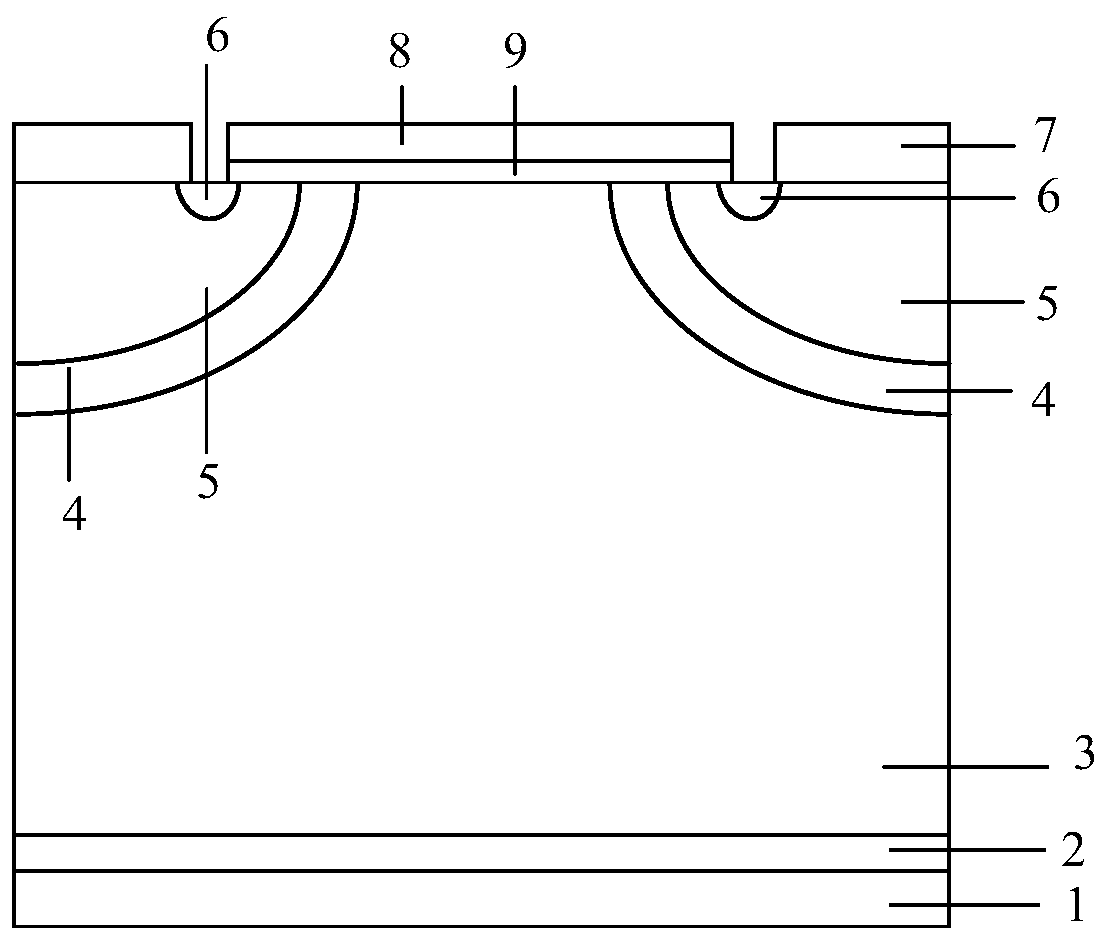 A gate-controlled thyristor with high current rise rate