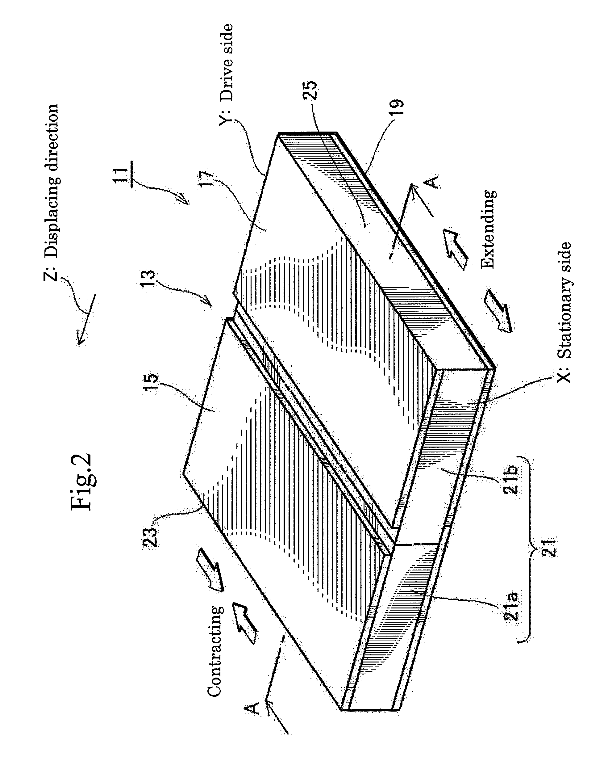 Wiring connecting structure for piezoelectric element, wiring connecting method, piezoelectric actuator, and head suspension