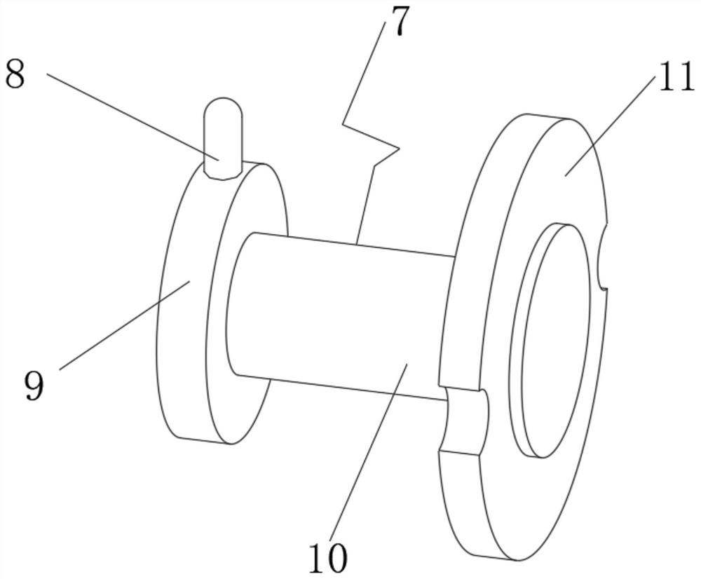 Push type deceleration buffer adjusting structure