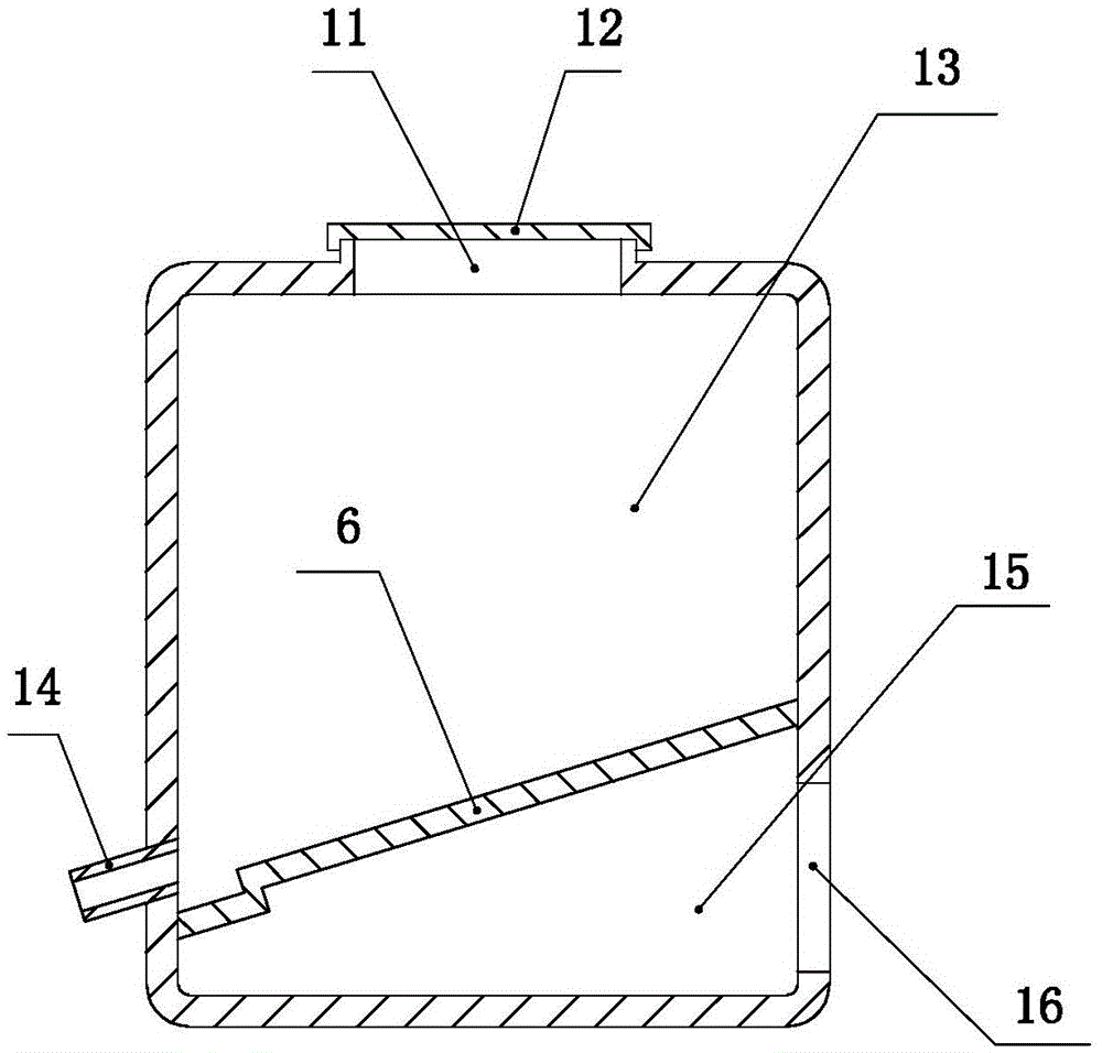 Fertilizer device for corn heart-losing agent