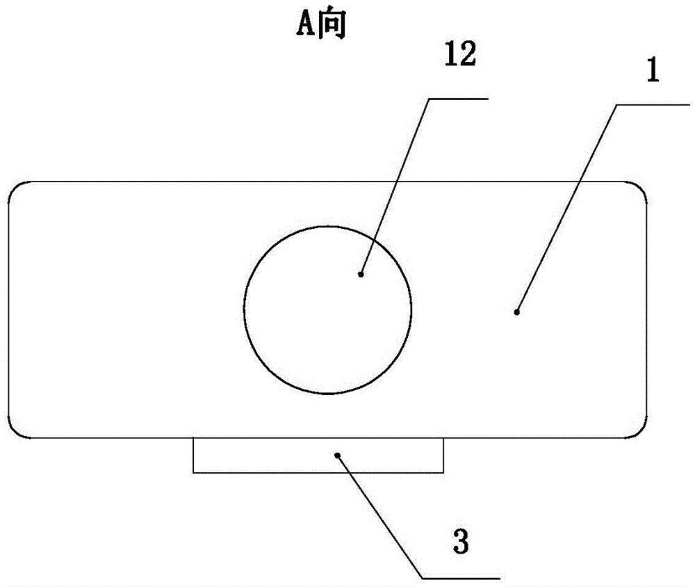 Fertilizer device for corn heart-losing agent