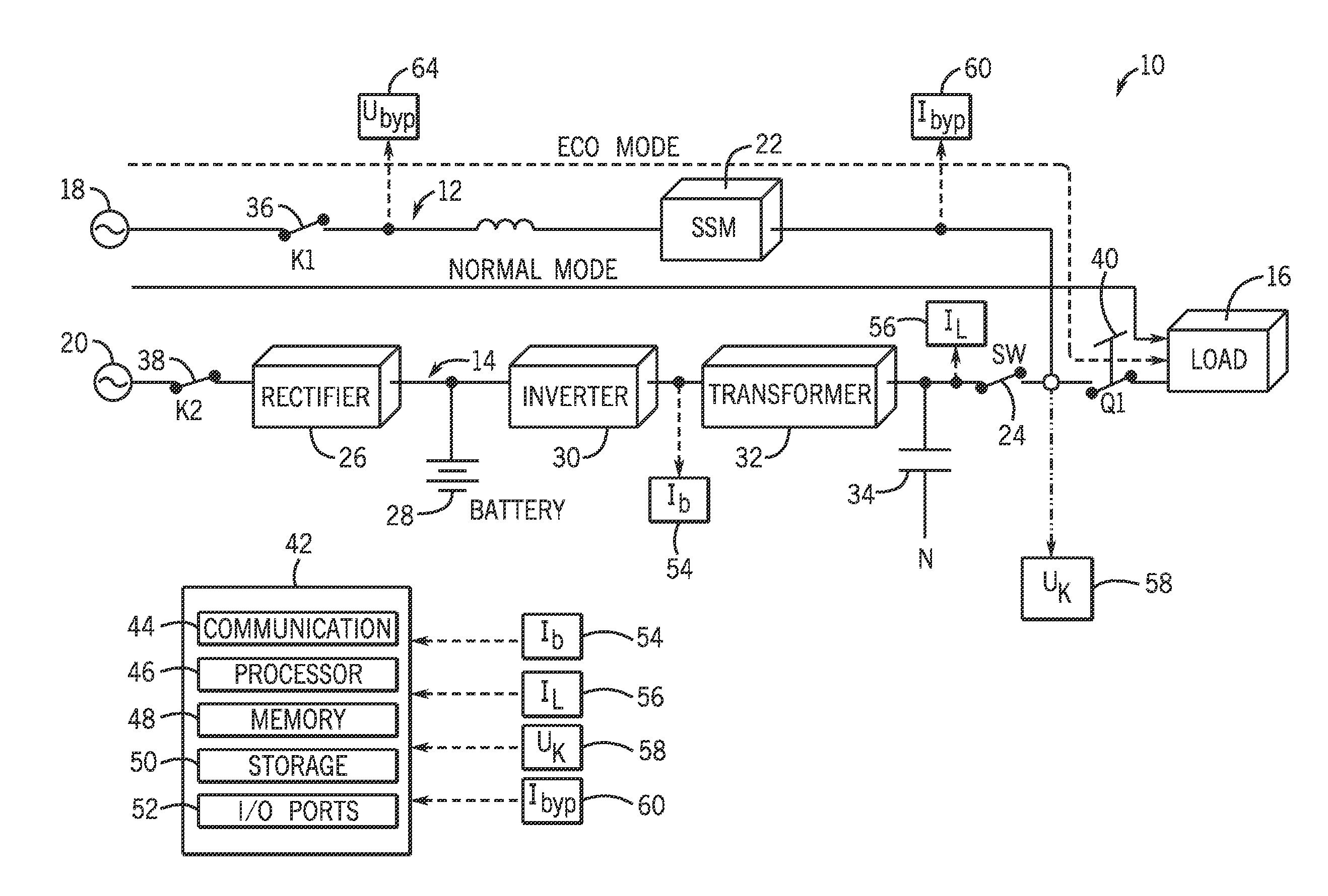Systems and methods for detecting power quality of uninterrupible power supplies