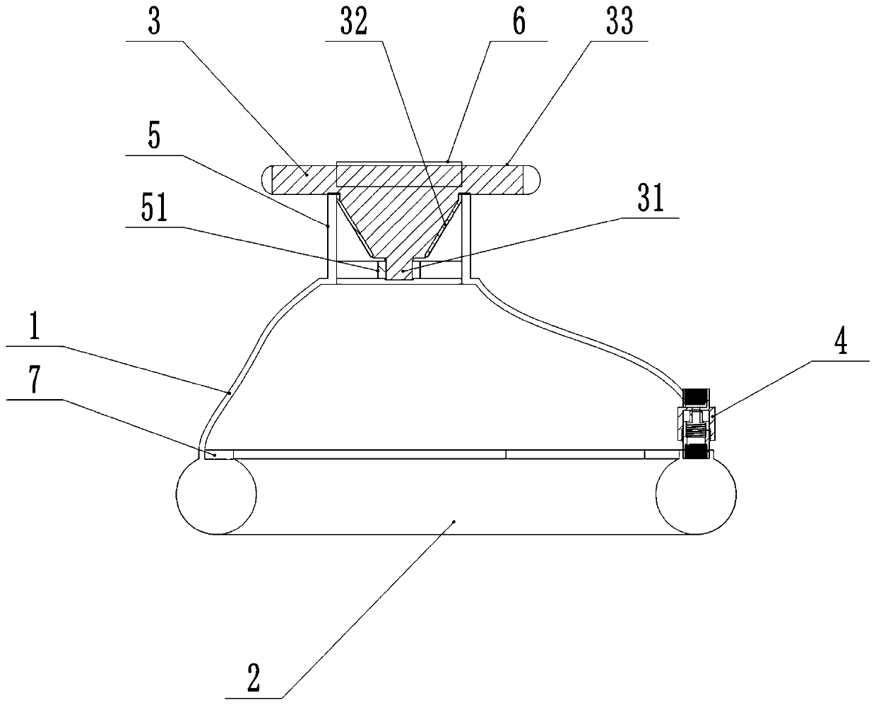 Controllable timing back-patting sputum-excretion device