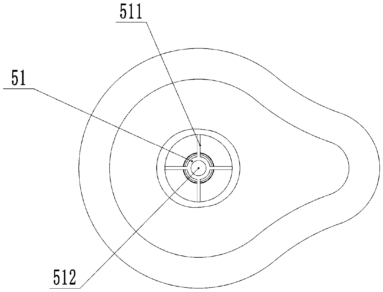 Controllable timing back-patting sputum-excretion device