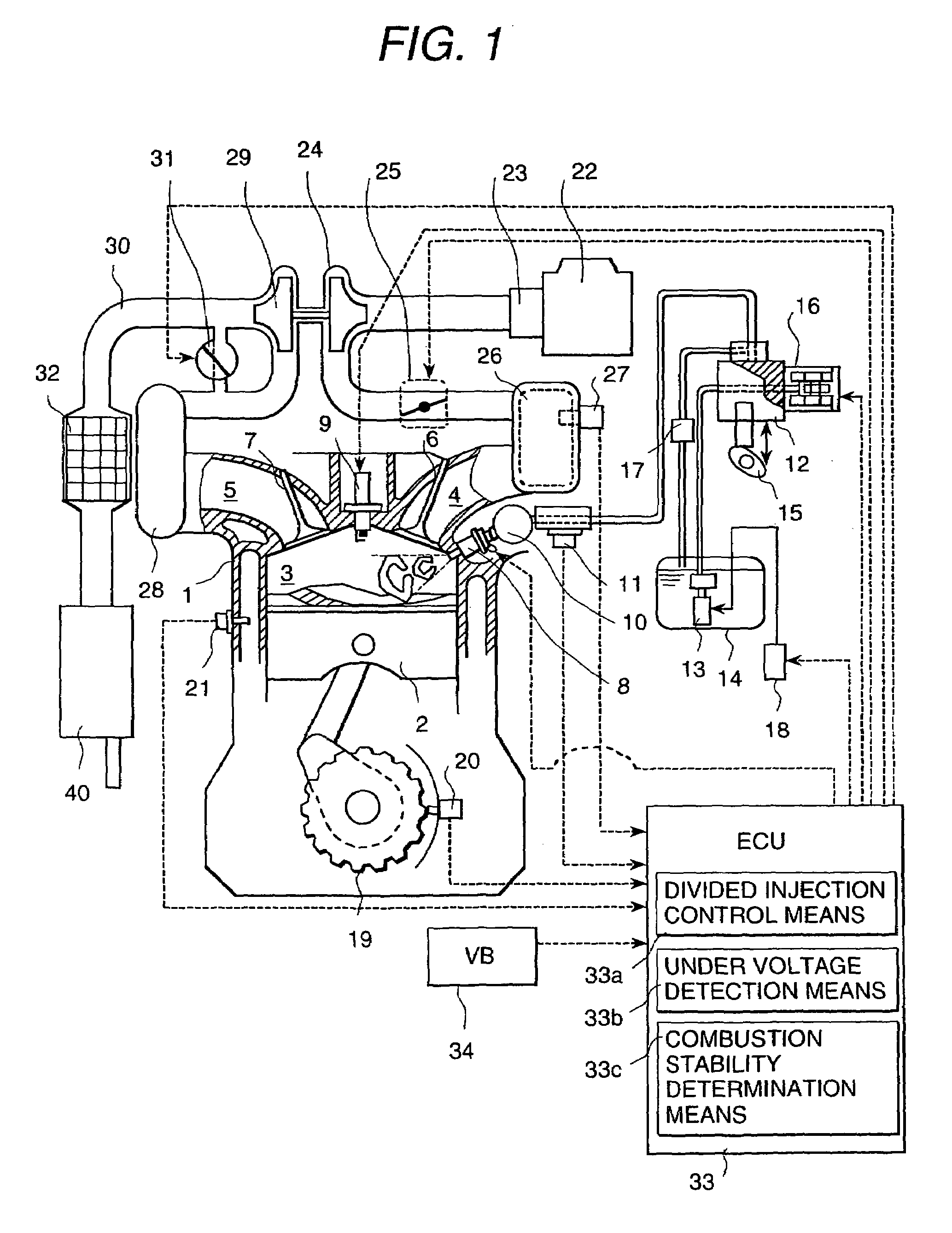 Internal combustion engine and fuel injection control device therefor