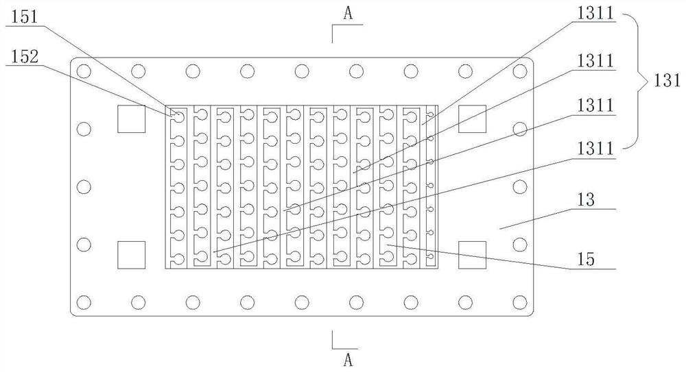 Ionic semipermeable membrane module, electrolysis device and disinfectant manufacturing equipment