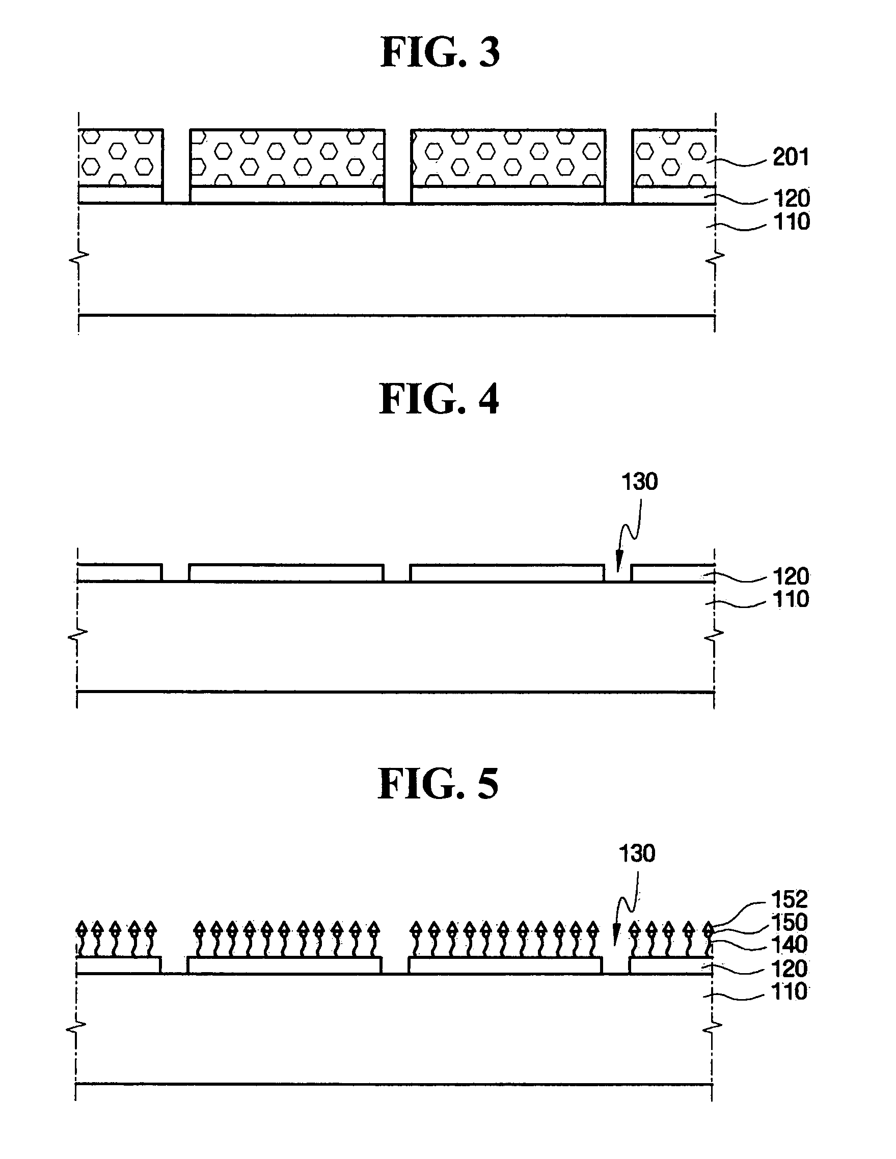 Method of manufacturing a microarray