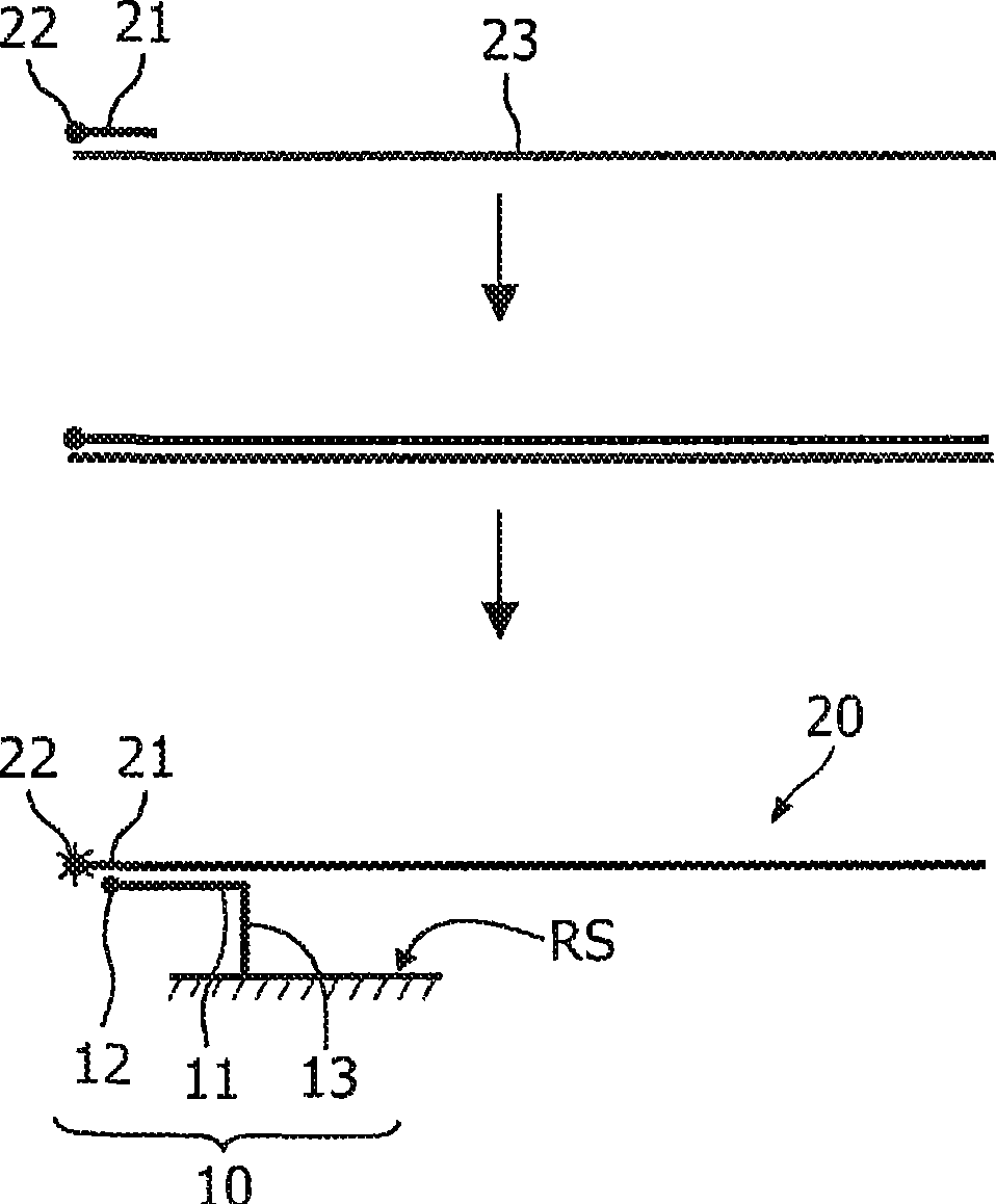 Microelectronic sensor device for DNA detection