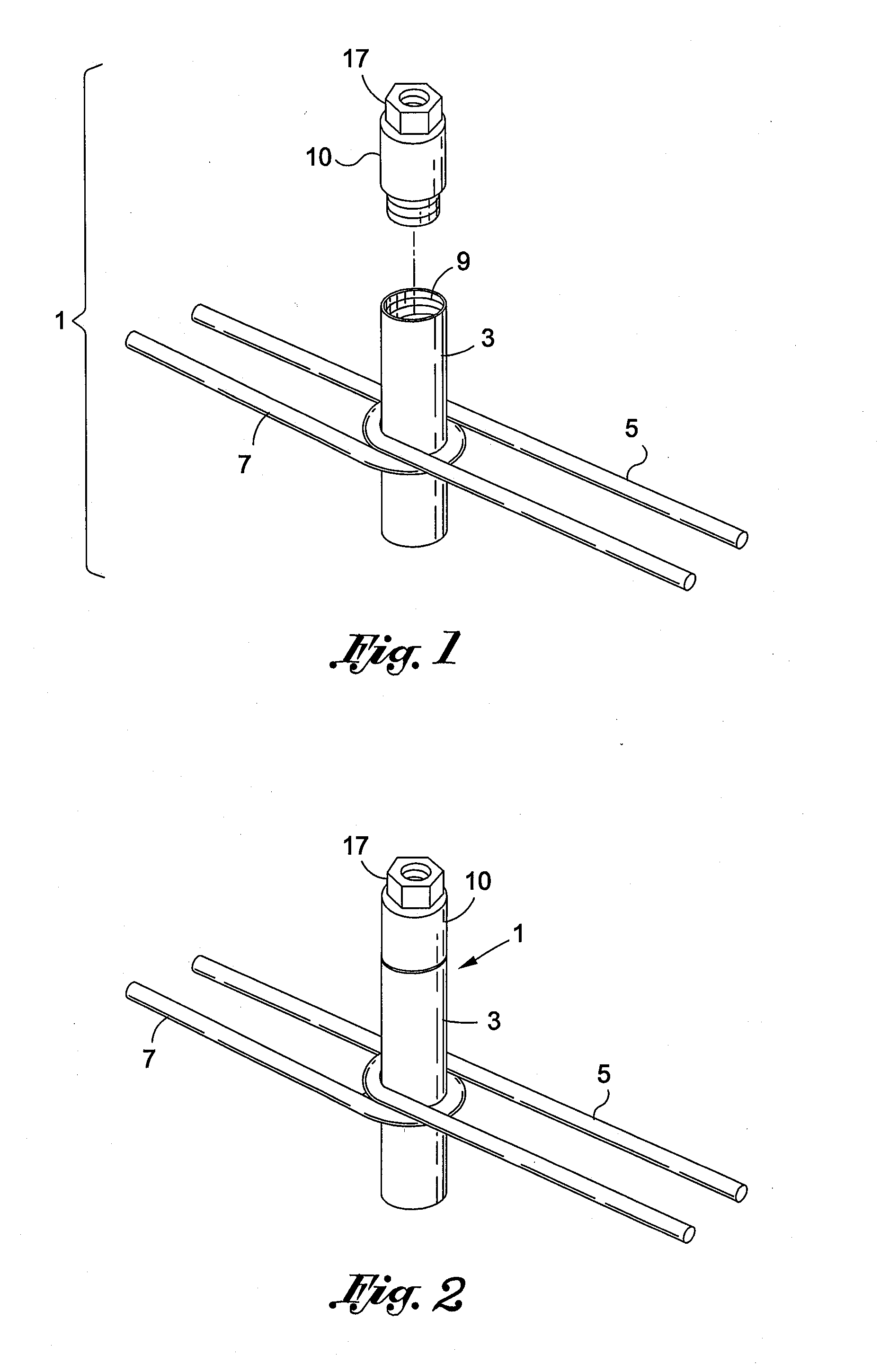 Method and apparatus for lifting and securing a concrete panel in place above a road bed