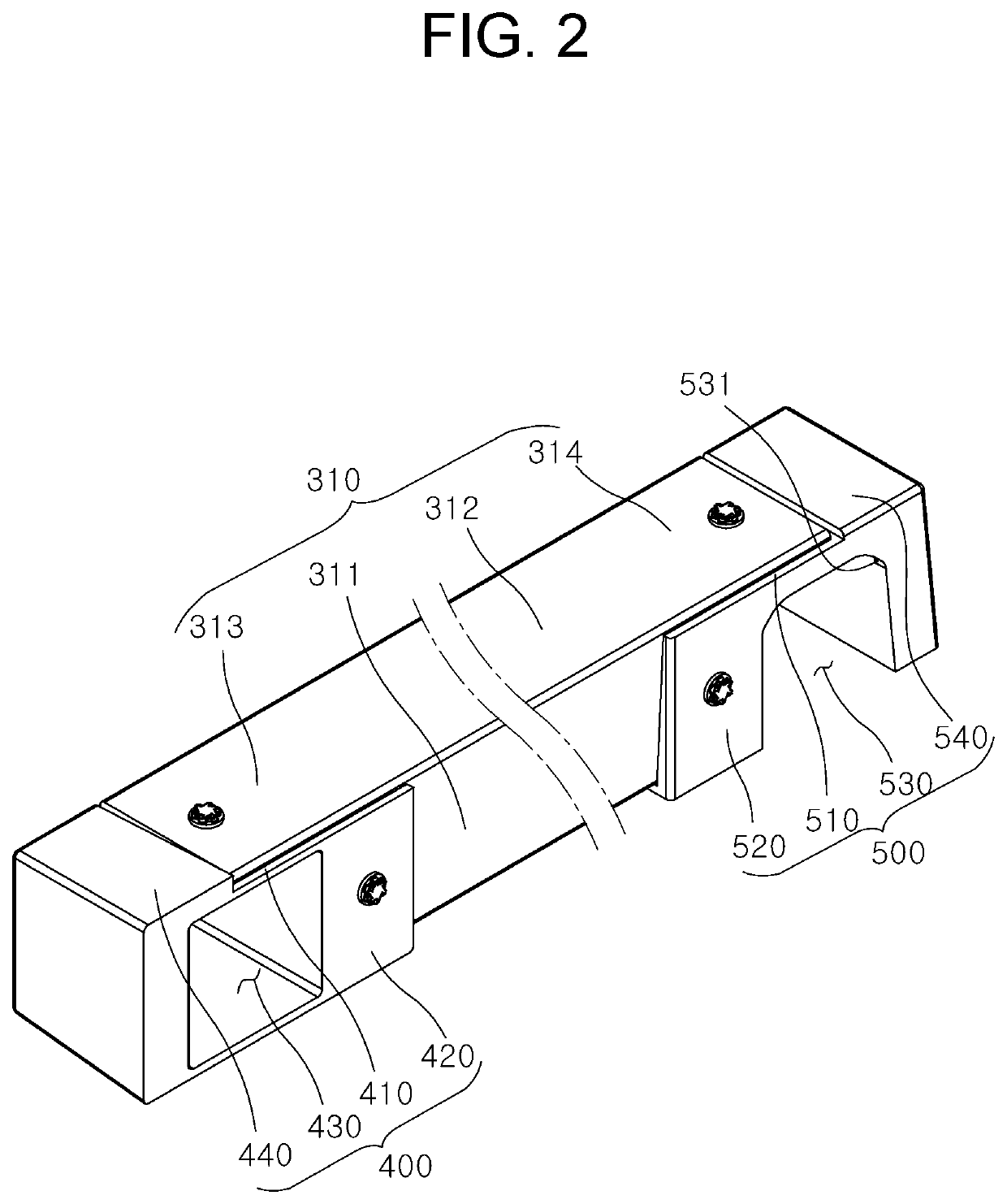 Chassis frame for electric vehicle