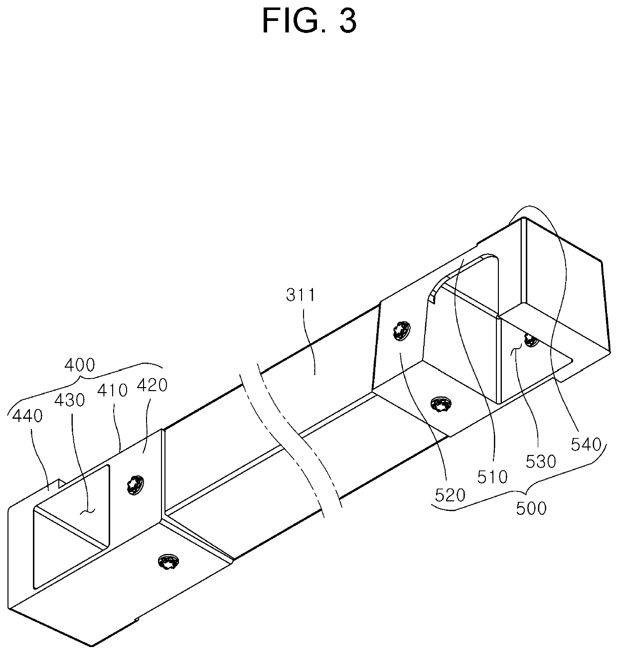 Chassis frame for electric vehicle