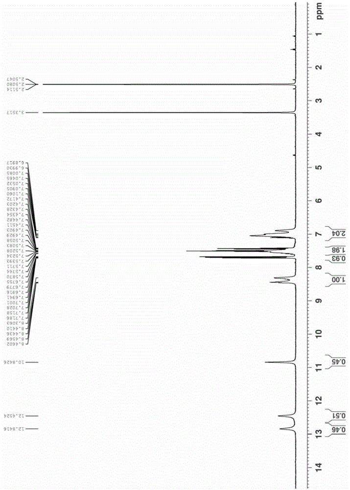 Compound with 1,3,5-triazine ring structure and preparation method thereof