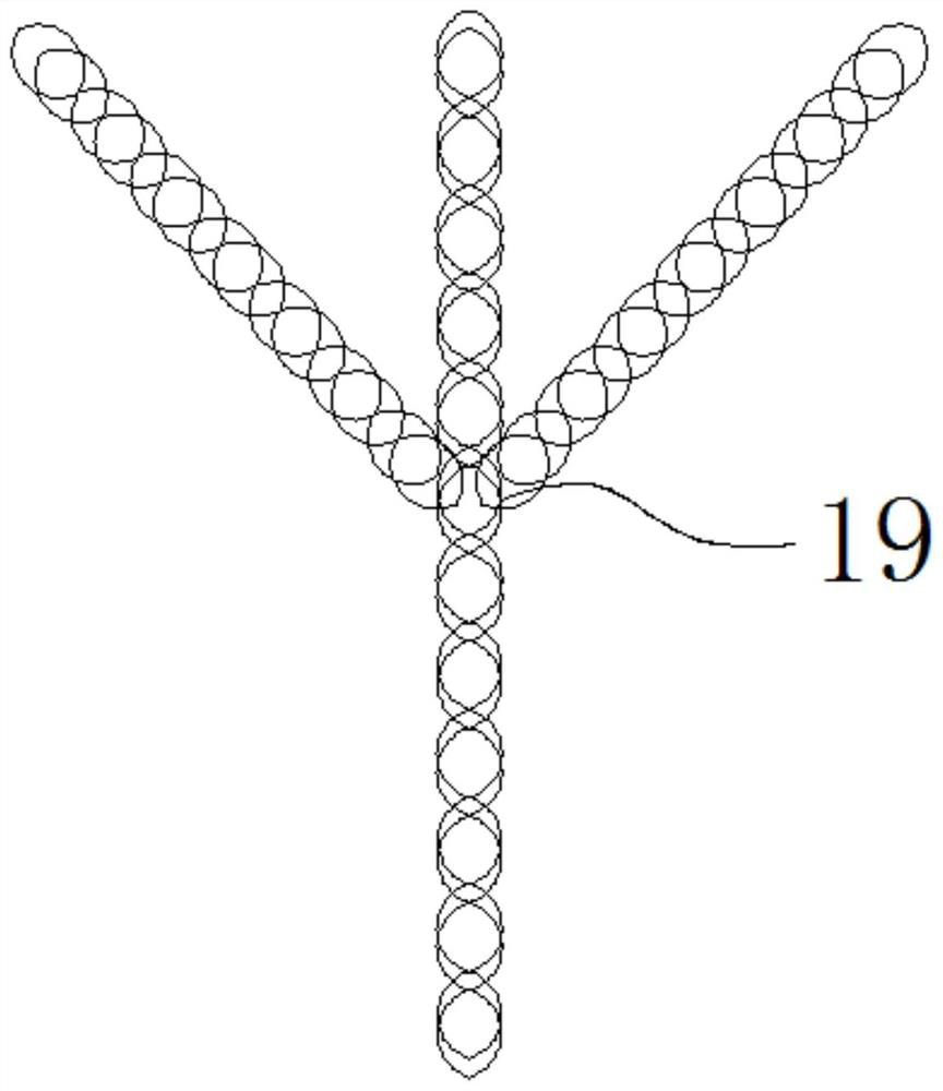 Corn silk twisting and removing device capable of removing corn silk for corn processing