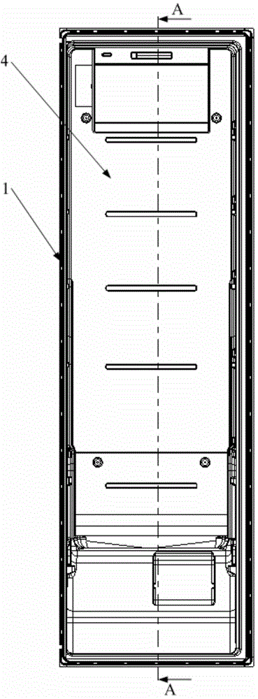 Refrigerator and frostless refrigerating system thereof