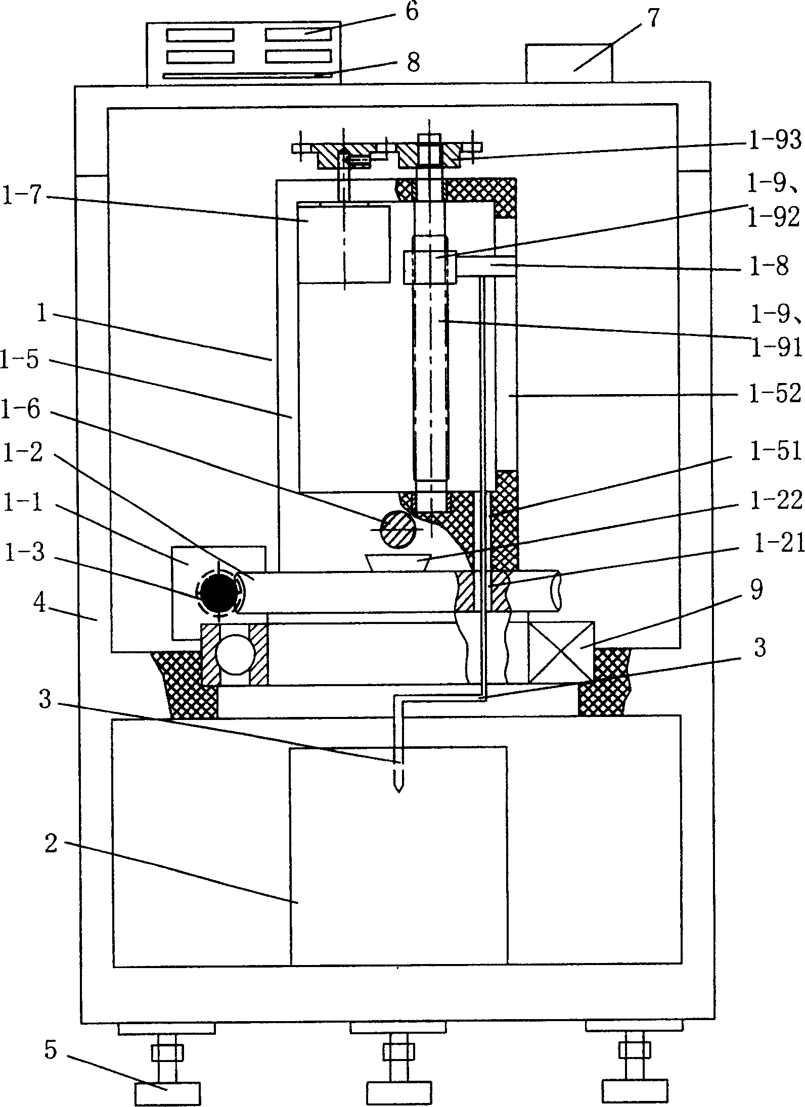 3D experiment instrument for electrostatic field