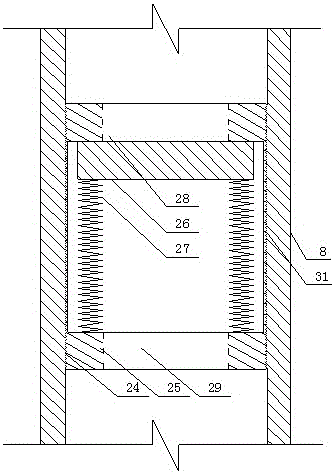 Direction controllable grouting device and method suitable for prefabricated hollow piles