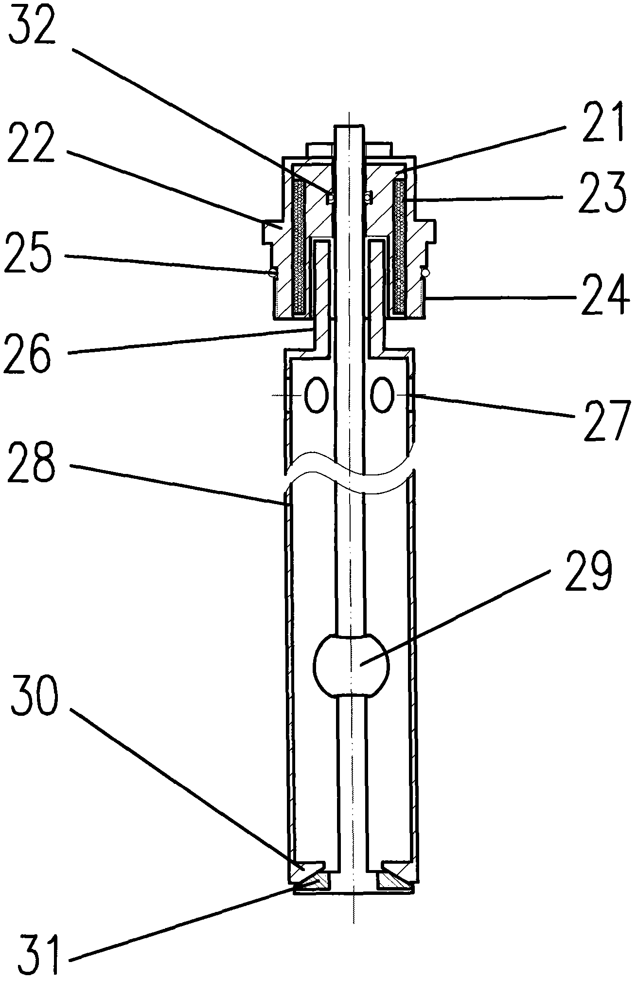 Method and device for measuring productivity of oil well