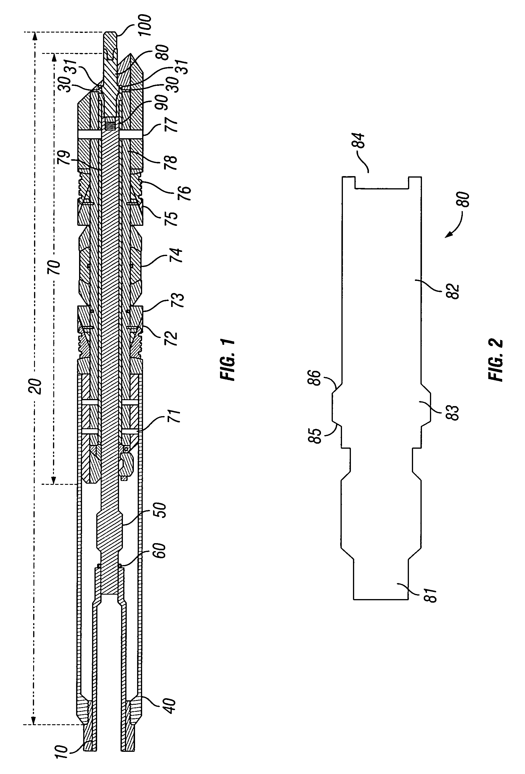 Deformable release device for use with downhole tools