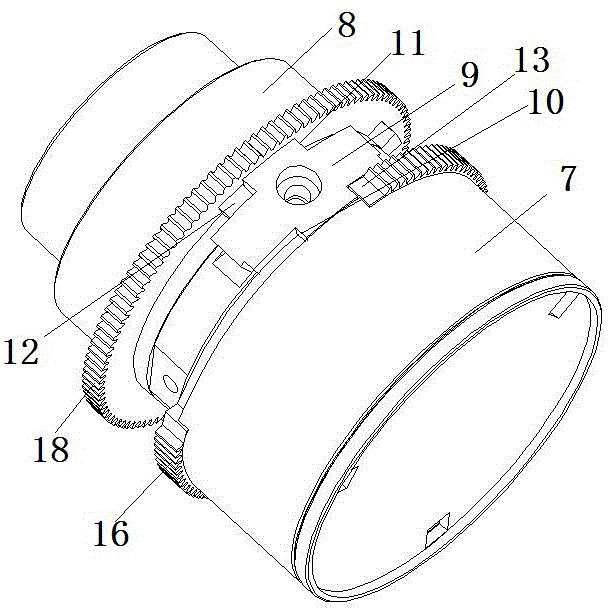 High-contrast high-resolution day and night dual-purpose electric zoom lens and focusing method thereof