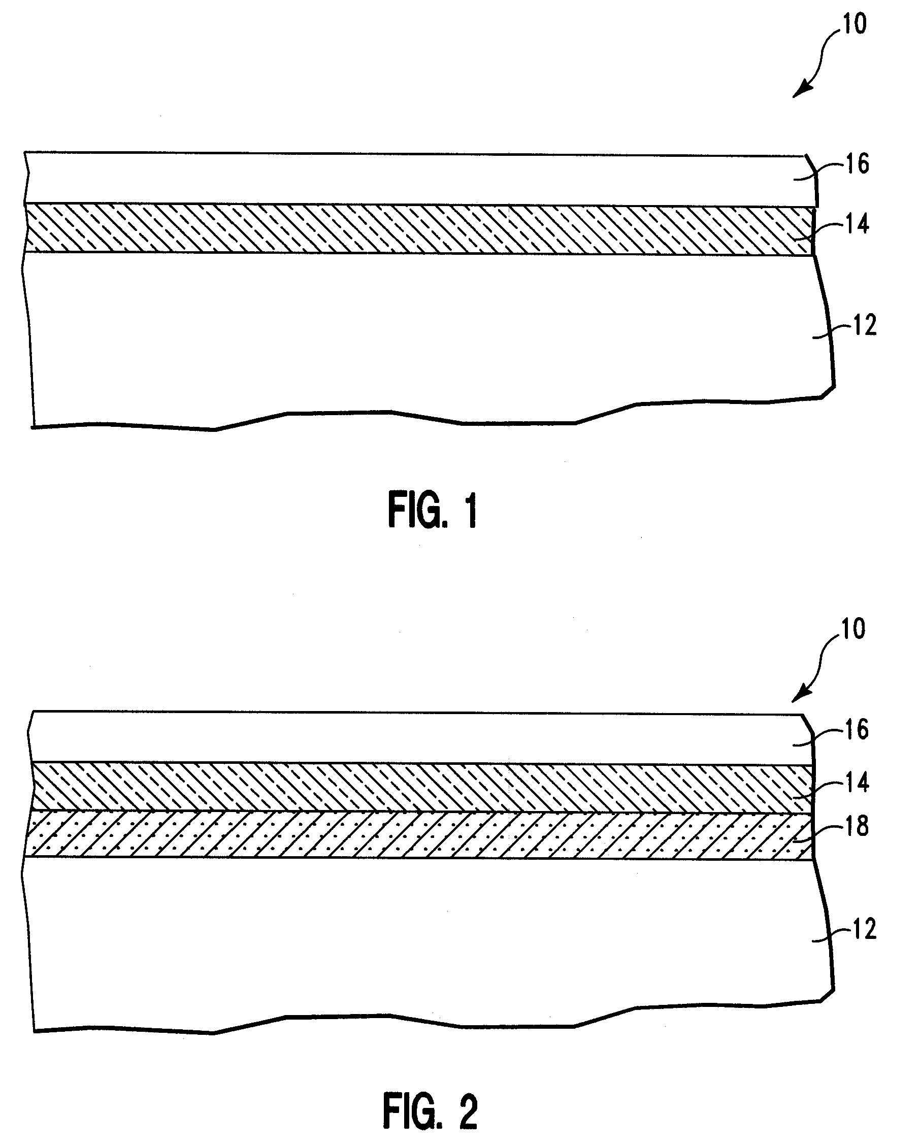 Multiple layer structure for substrate noise isolation