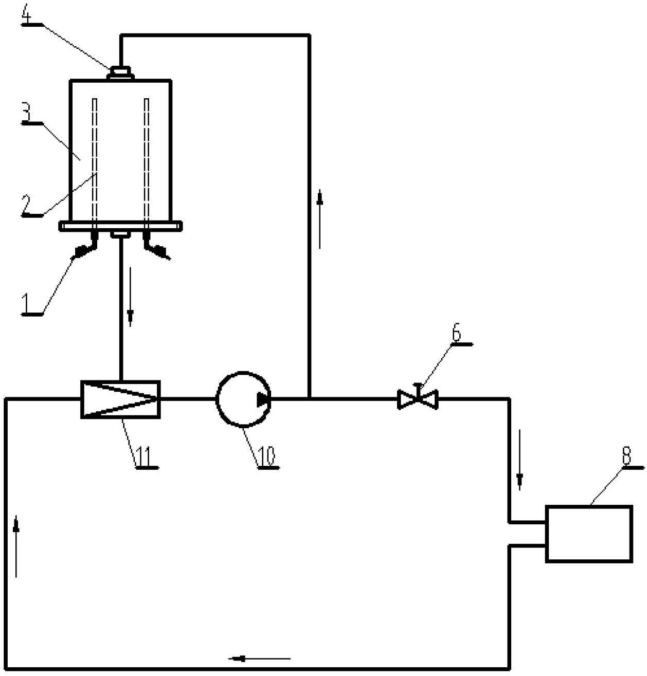 Wind power heat energy exchange equipment