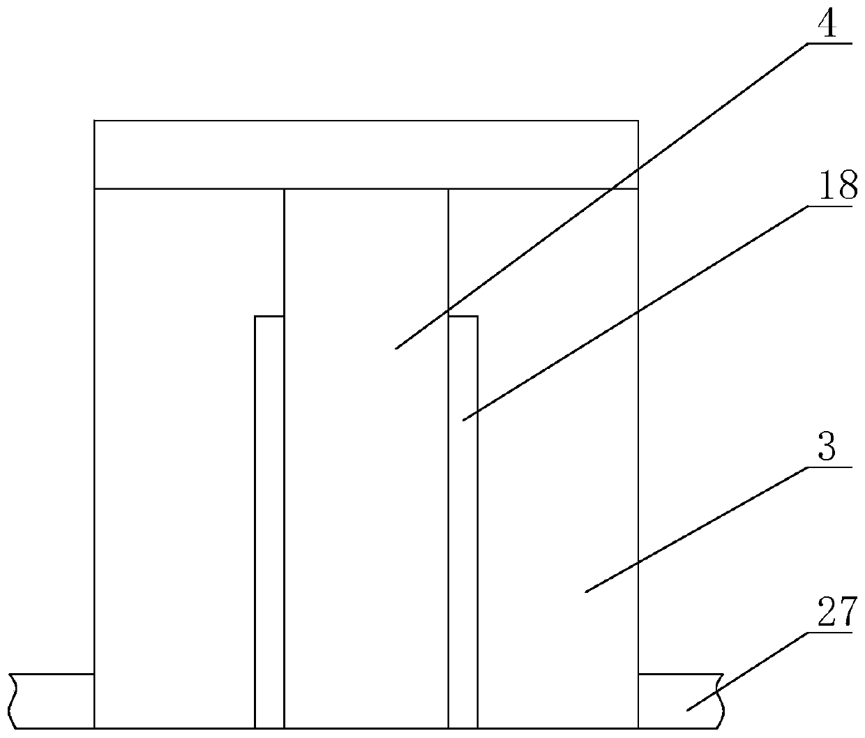 A movable step slope pad